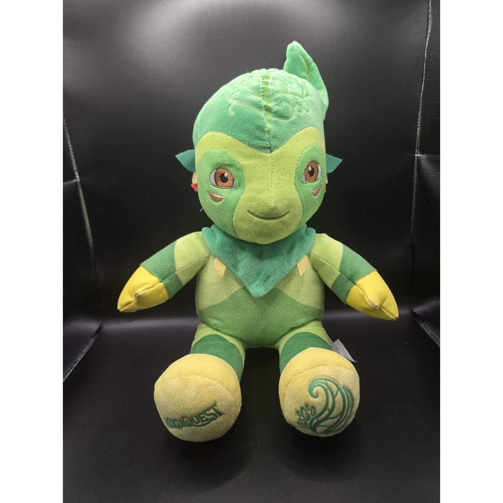 Build A Bear MagiQuest Foli Great Wolf Lodge Stuffed Animal Plush Magic Quest